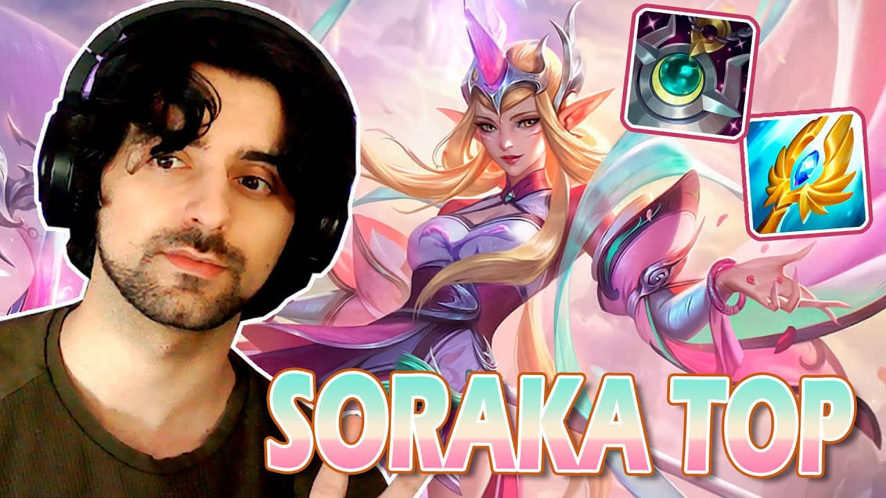 SORAKA TOP puede carrear solo con CURAR ✨ | wakai gameplay completo