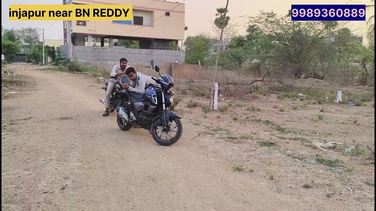 #hyderabad #open plot for sale north face injapur near BN REDDY NAGAR #9989360889