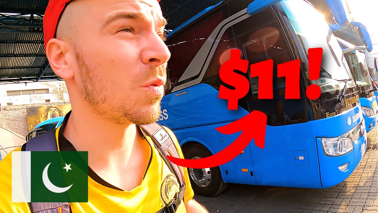 We try Pakistan’s LUXURY BUS (is it nice?) 🇵🇰