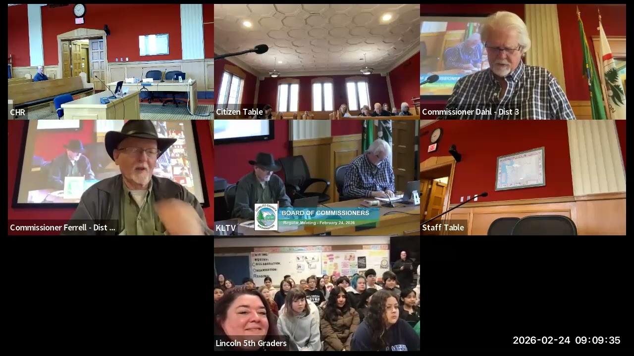 Tuesday Public Meeting - 02.24.2026