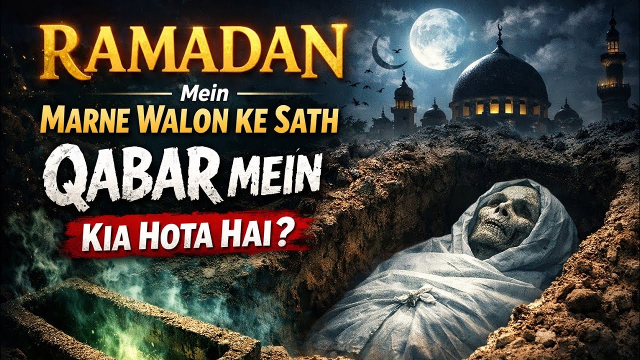 Ramdan me Marne walo ke Sath qabar me kia hota ha 