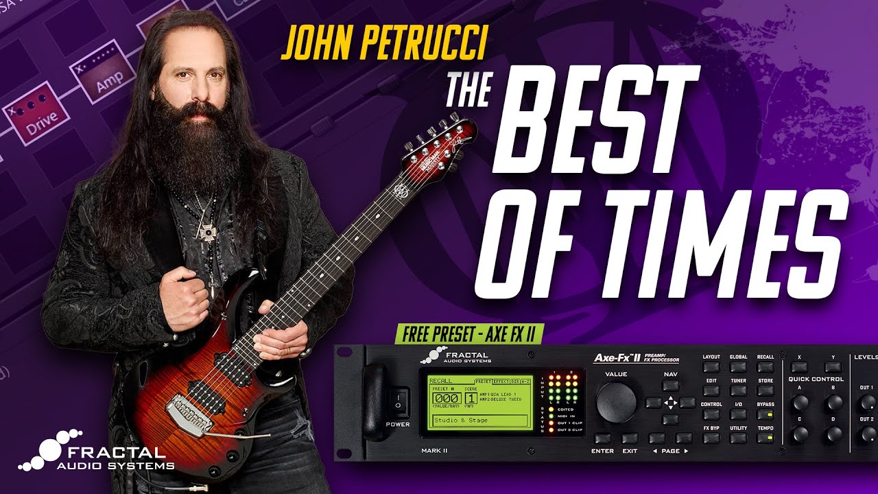ToneQuest | S02E05 | Dial it in - John Petrucci - The Best of Times + FREE Axe FX preset!
