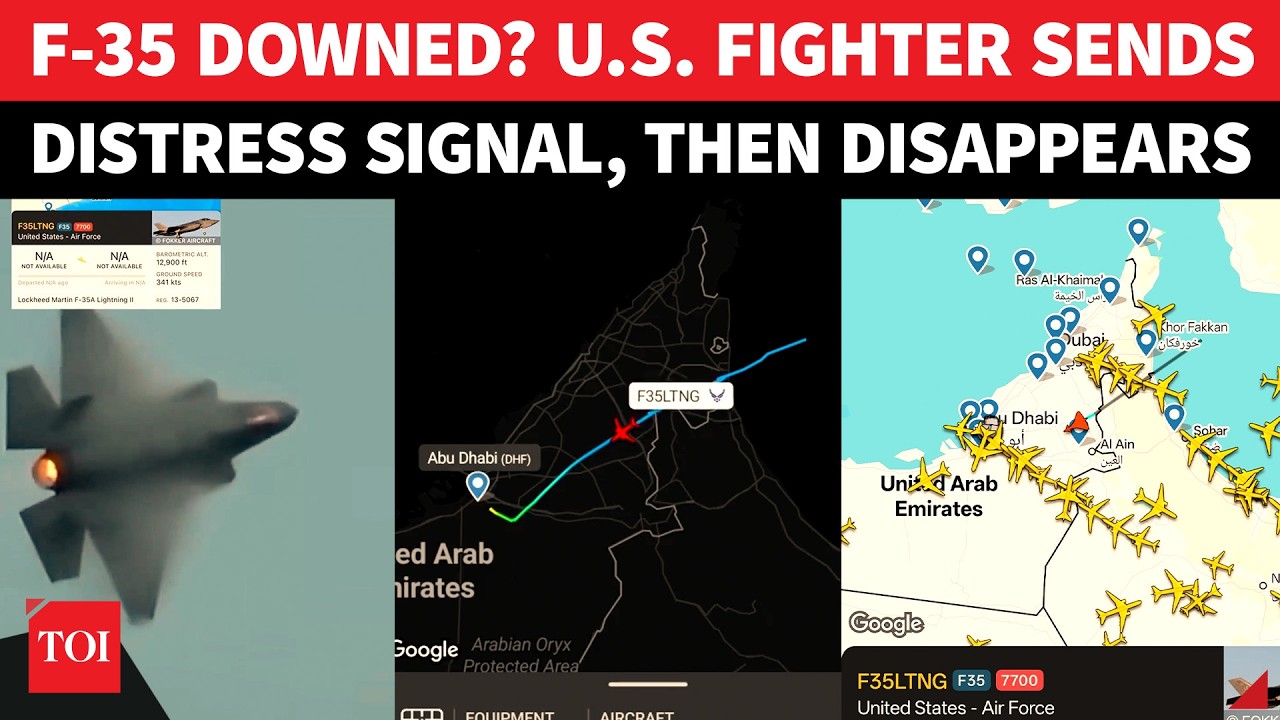 US F-35 Shot Down? American Fighter Jet &lsquo;Cries For Help&rsquo; Near Hormuz, Takes Sharp Turn & Then&hellip;