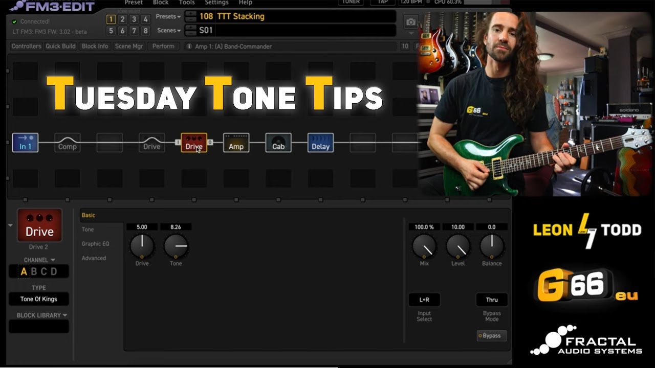 Tuesday Tone Tip  - FM3 - Stacking Drives