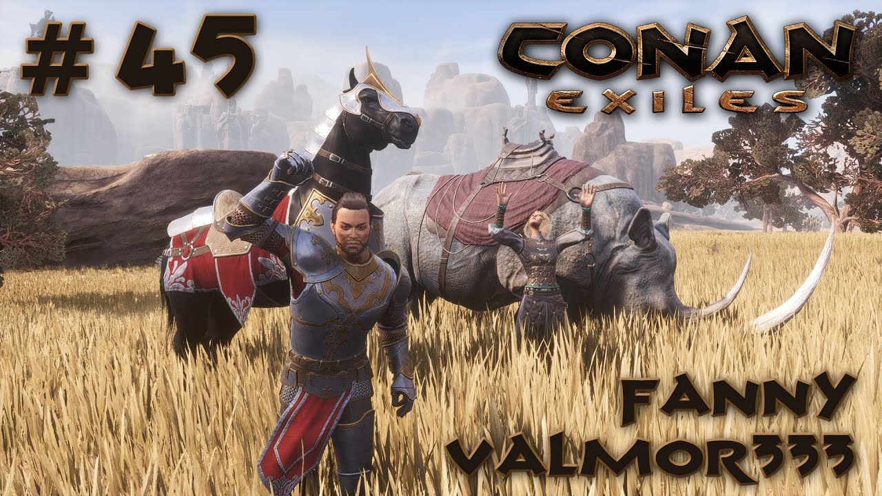 Conan Exiles - Ep 45 : La glace noire - Let's Play FR HD par ValMor333 & Fanny