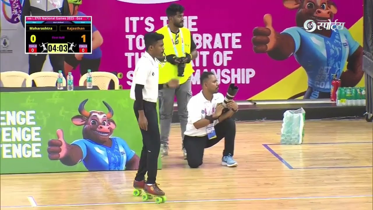 MEGA FINALE 37TH NATIONAL GAMES | RAJSTHAN VS MAHARASHTRA ROLL BALL #nationalgames