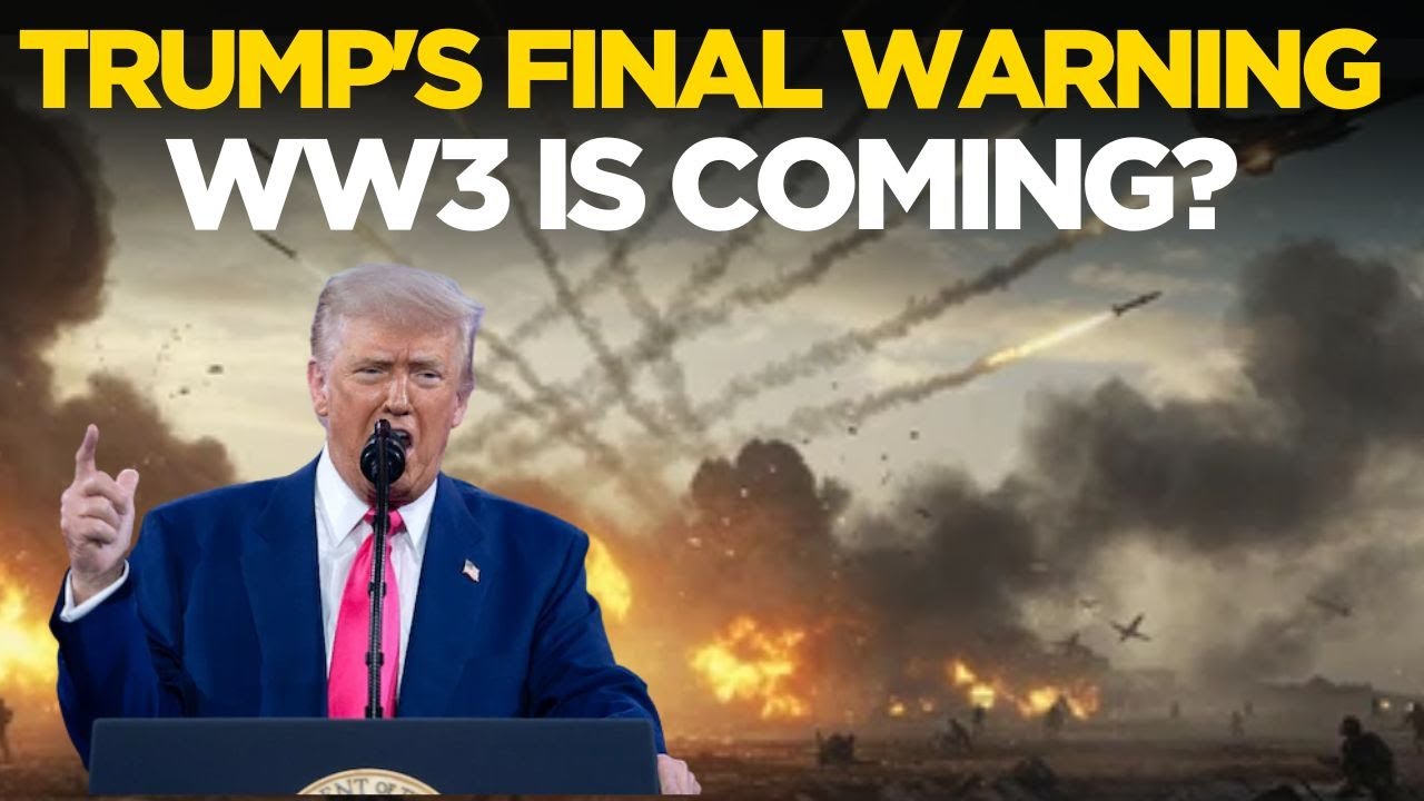Trump Speech LIVE: Trump Warns Escalation Could Lead to World War III | US News LIVE