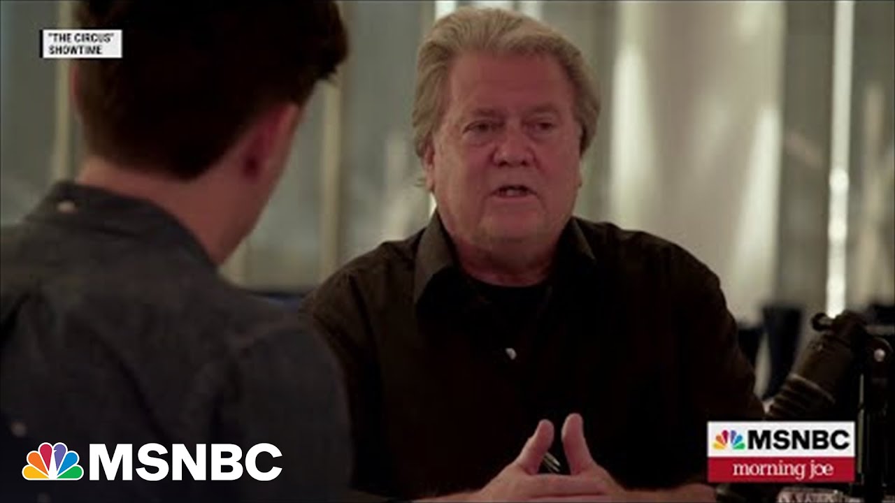 Steve Bannon says Trump a 'badass,' and 'world fears him' in final 'Circus'