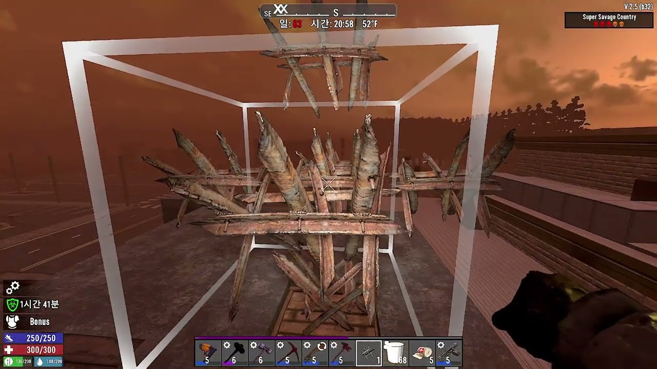 [7DayToDie][세븐데이투다이] 이번 버전도 살아 남아 보자. 63일 - 3화