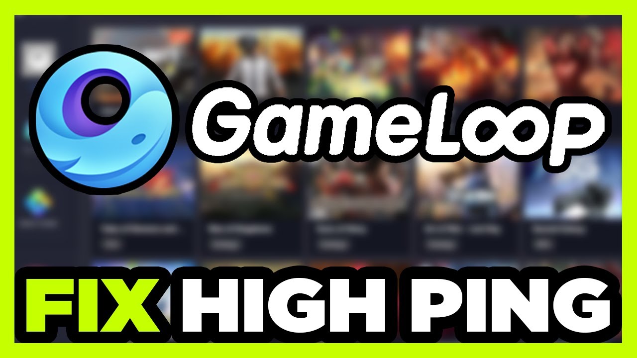 Как исправить высокий пинг в GameLoop!
