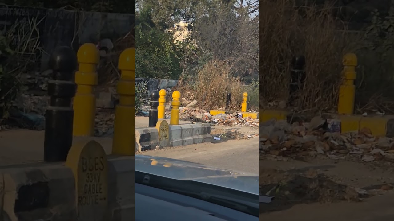 Garbage pileup in New Delgu Dilshad Garden #delhi #india #delhinews 