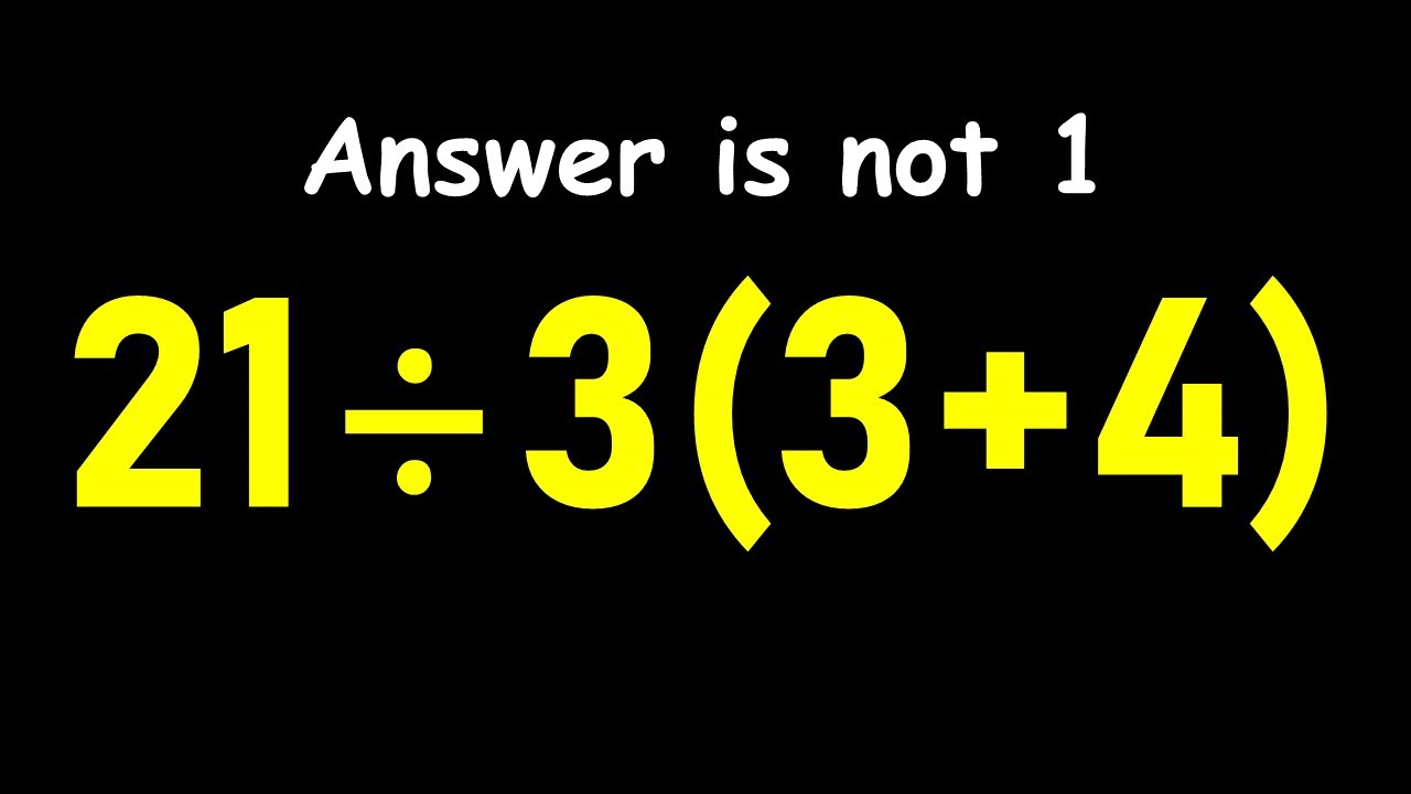 Only 1% Can Solve This Math Problem!