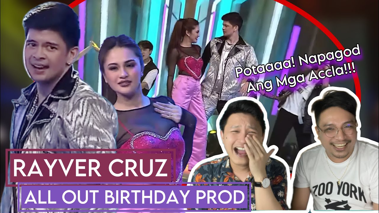Rayver Cruz - All Out Birthday Dance Prod | All Out Sundays | BARDAGULAN REACTION