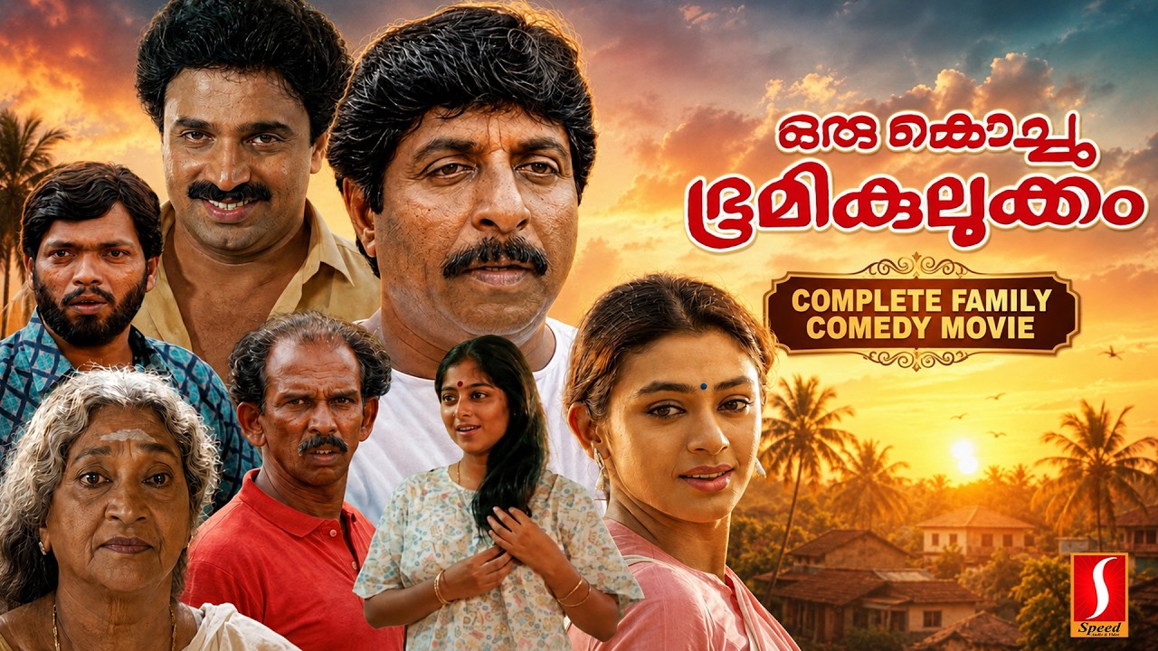 Oru Kochu Bhoomikulukkam Full Movie | Sreenivasan | Siddique | Jagadheesh | Shobhana | Monisha