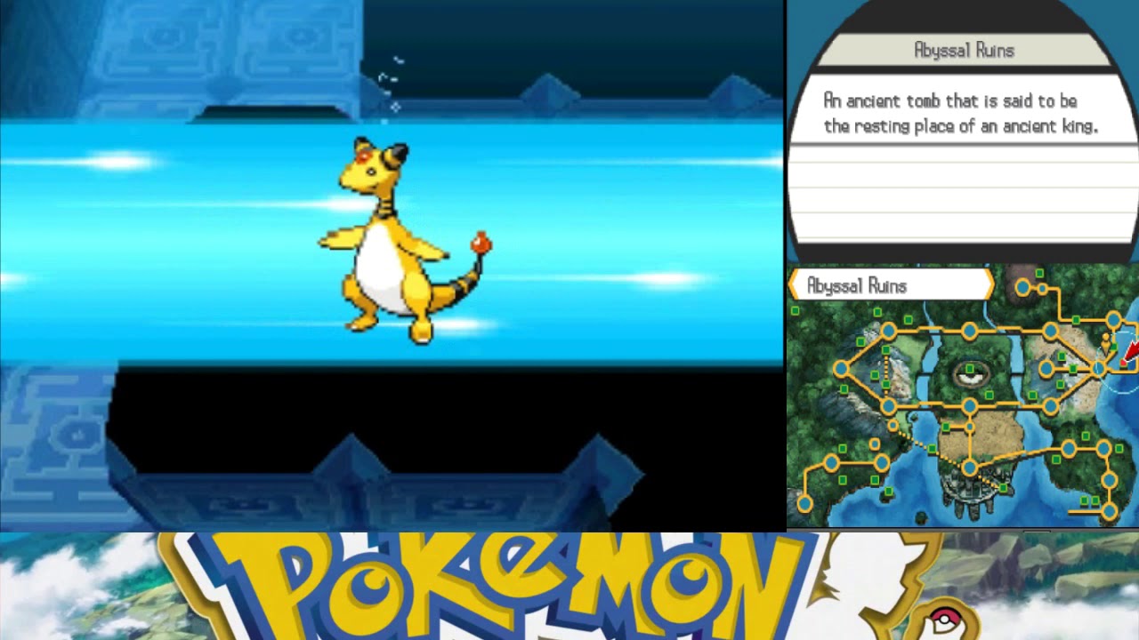 Pokemon Black 2 Abyssal Ruins