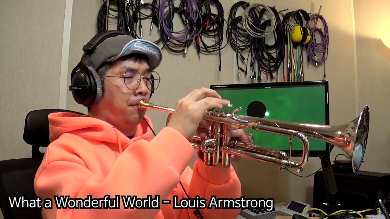 What a Wonderful World - Louis Armstrong 트럼펫 연주
