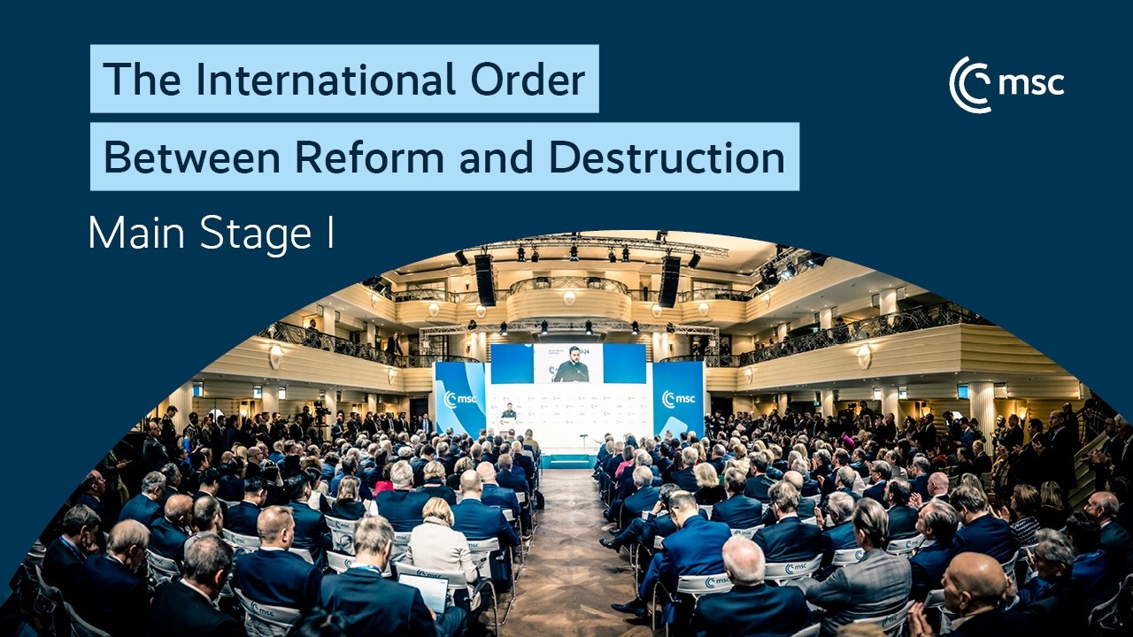 Breaking Point: The International Order Between Reform and Destruction | Panel Discussion