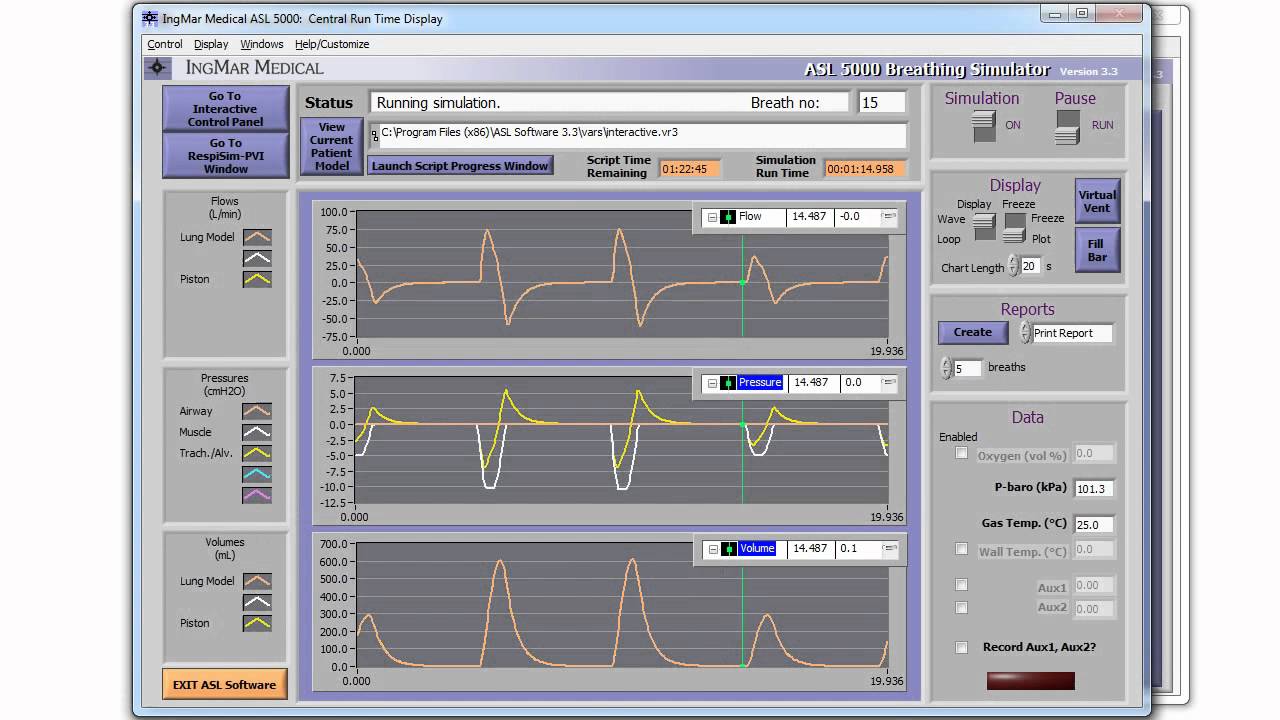 ASL 5000 Software - The Interactive Control Panel