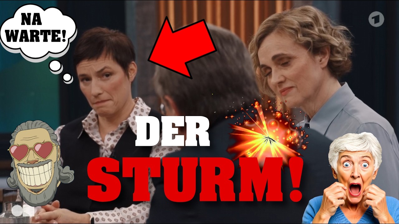 NACH dieser Aussage wird sie zur &bdquo;L&Ouml;WENMAMA&ldquo;! 💥⚡️ | Caren Miosga #PolitSatire