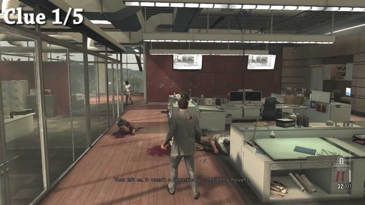 Max Payne 3 - Chapter VI: Clues and Golden Guns Locations