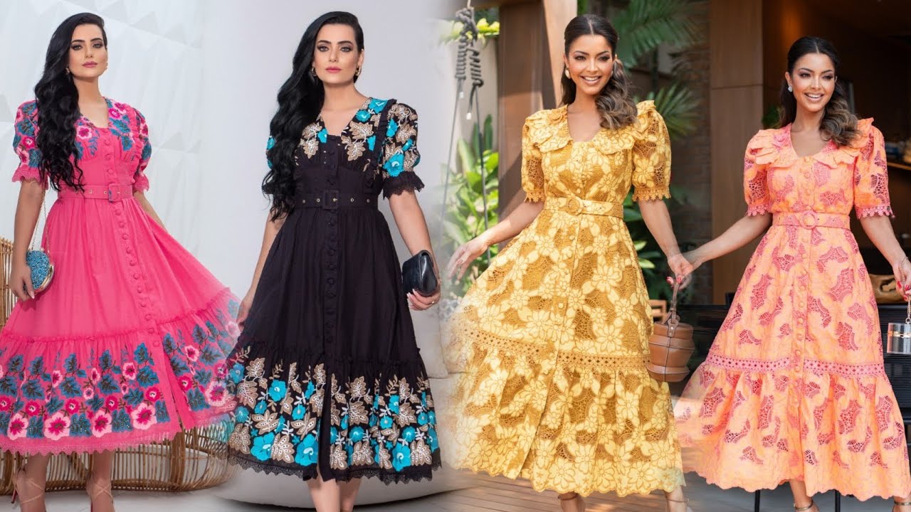 VESTIDOS LINDÍSSIMOS NO ATACADO ✅ MODA EVANGÉLICA LINDÍSSIMA 😍
