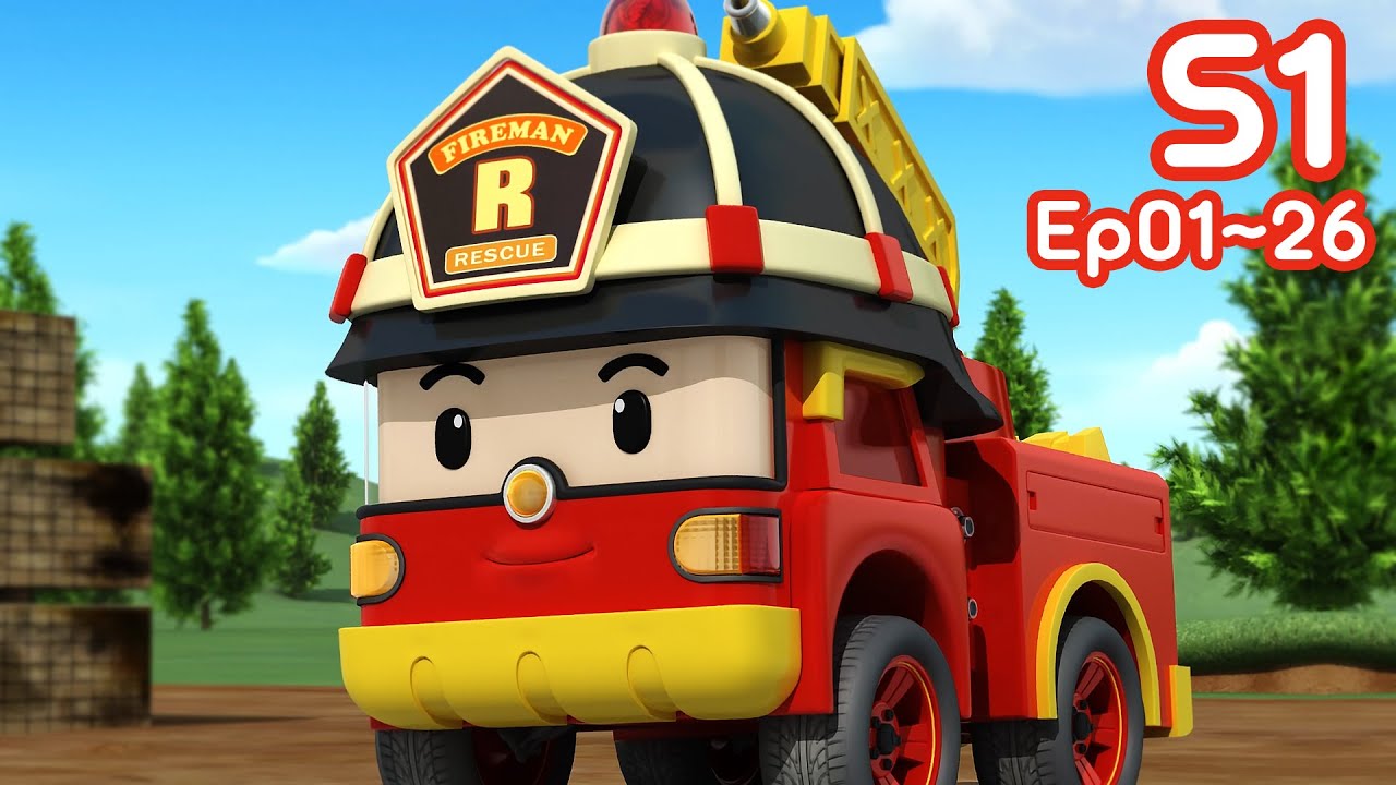 Robocar POLI Temporada 1 Episodio Completo│Ep.1~Ep.26│Animacion para Niños│Robocar POLI TV español