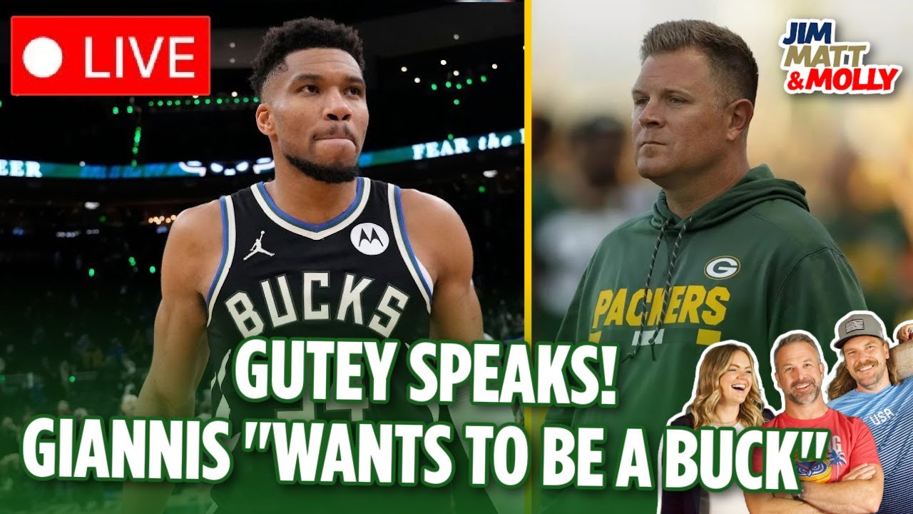 LIVE: Brian Gutekunst Speaks - Packers Just Running It Back? | Giannis Says he Wants to Stay a Buck