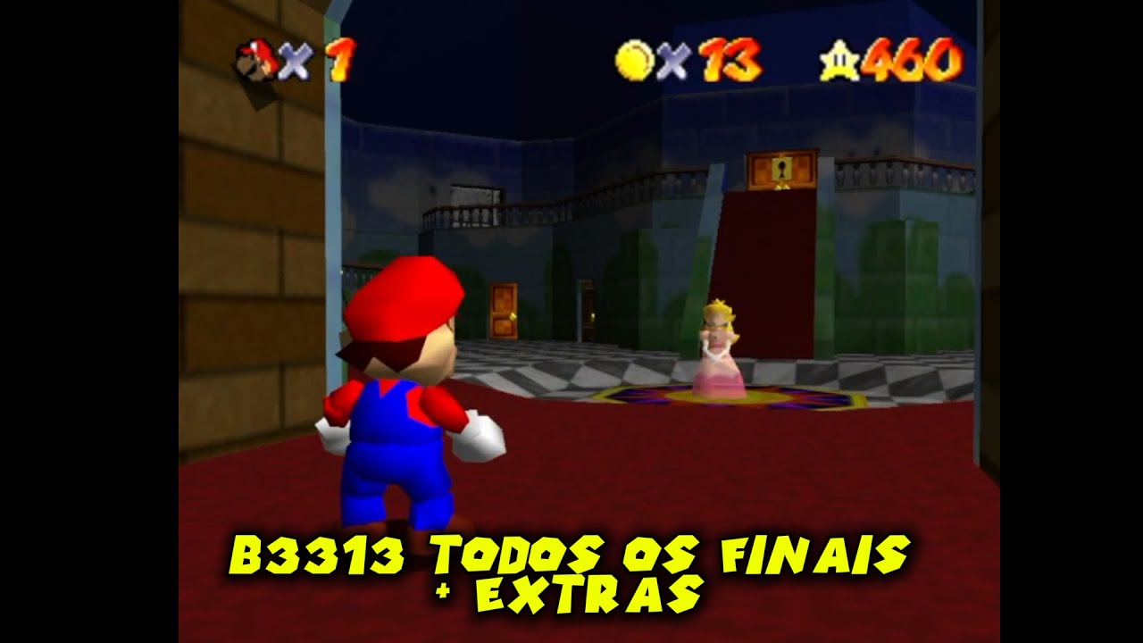 B3313 - Super Mario 64 Internal Plexus Todos os Finais + Extras