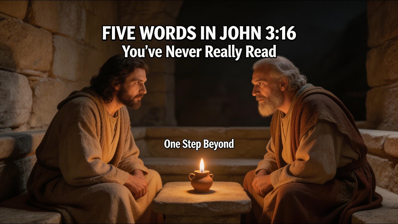 Five Words in John 3:16 You've Never Really Read | One Step Beyond