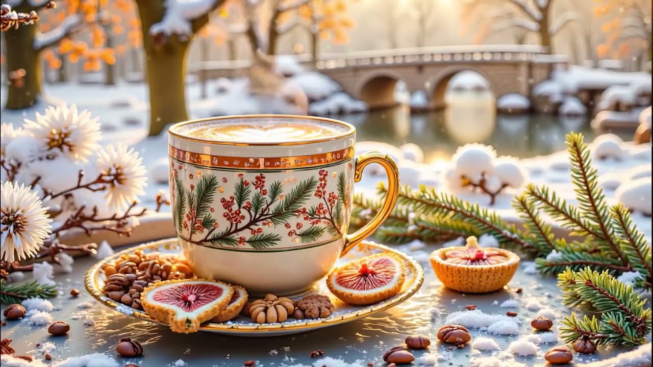 January Jazz ☕ Positive Morning Winter Jazz Cafe & Sweet Bossa Nova Piano for Uplifting the Day