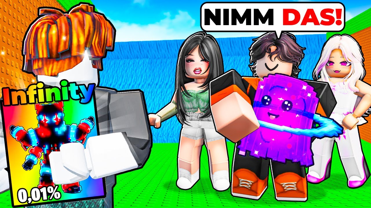 Ich habe so getan, als wäre ich ein NOOB, und dann INFINITY BRAINROTS verschenkt