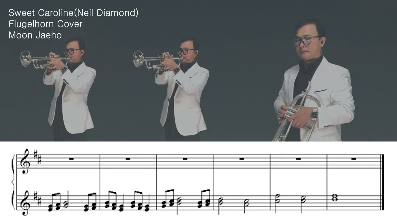 Sweet Caroline(Neil Diamond)Flugelhorn Cover Moon Jaeho