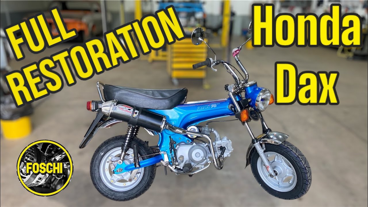 Honda DAX 70cc -  FULL RESTORATION - FOSCHI