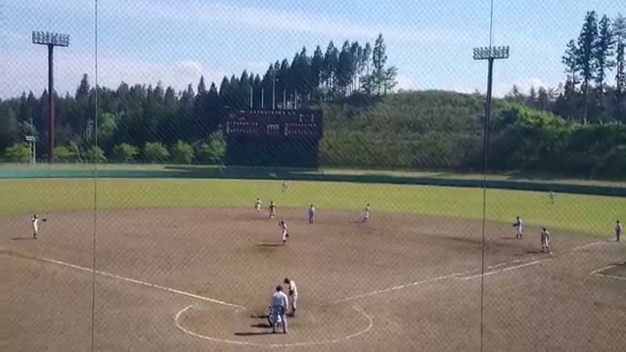 2015/5/16水沢第一vs盛岡大附☆9回裏四球押し出しサヨナラ