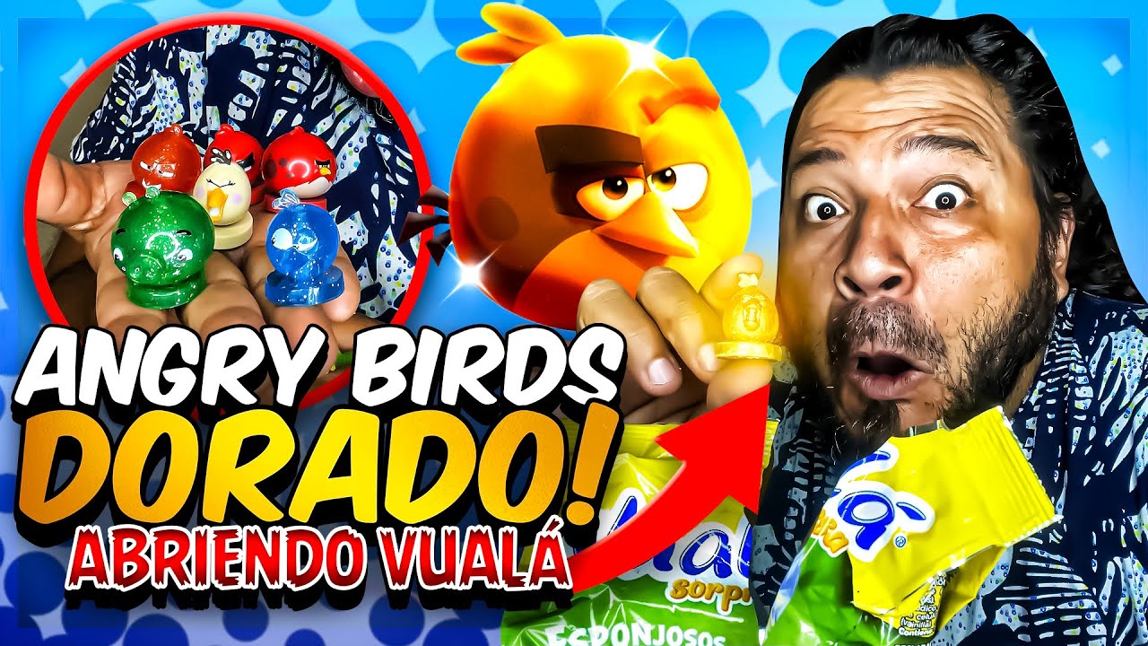 ABRIENDO 30 VUALÁ SORPRESA de ANGRY BIRDS  | ENCONTRE el RED DORADO😱 *no lo puedo creer*