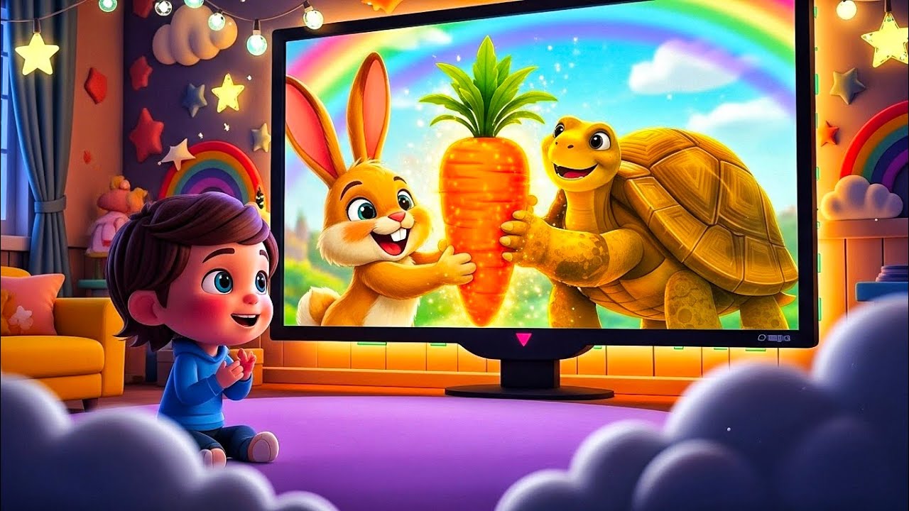 Natkhat Khargosh Aur Jadui Gajar 🐰🥕 | Hindi Kids Story