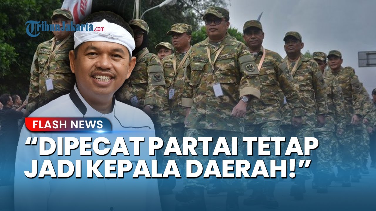 Dedi Mulyadi Sindir Mega? Tak Ikut Retreat: Kalau Dipecat Partai Tetap Jadi Bupati, Walkot, Gubernur