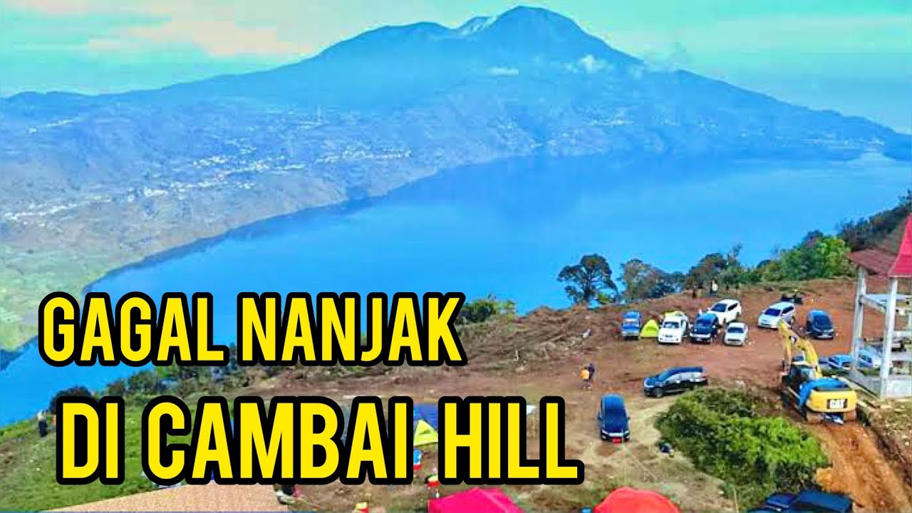 WISATA TERBARU SUMATRA BARAT❗️JALAN MENUJU WISATA CAMBAI HILL DI ALAHAN PANJANG KABUPATEN SOLOK