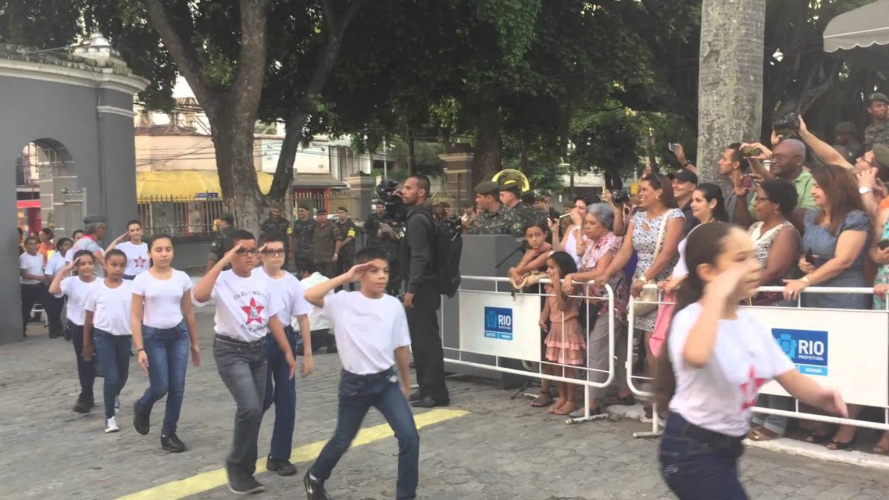 CMRJ 2016 - Entrada dos novos alunos