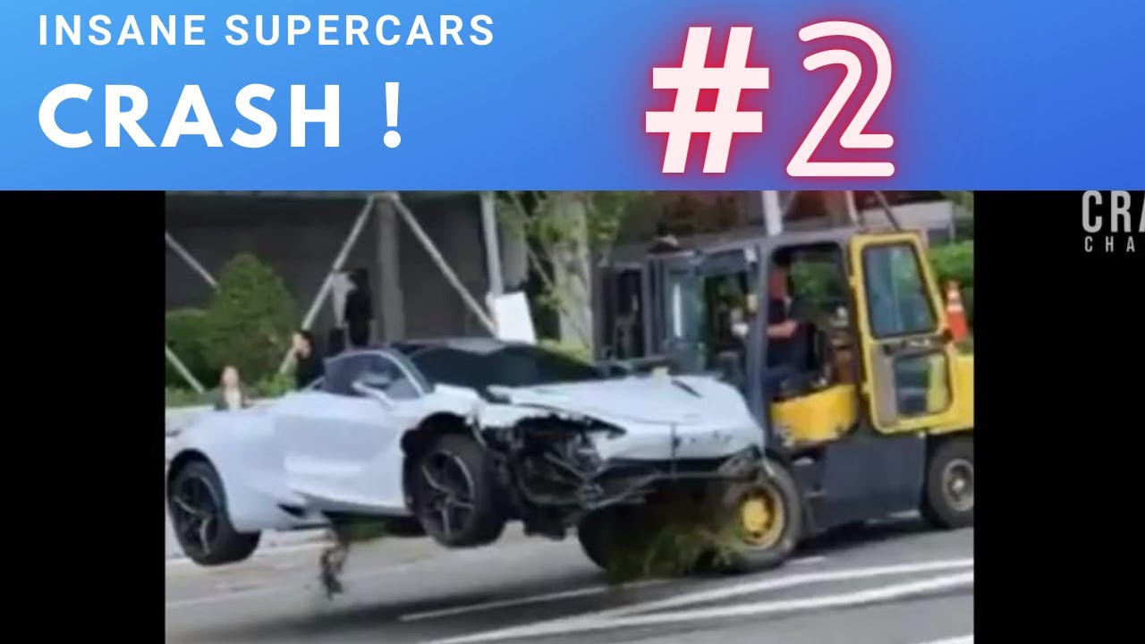 INSANE Supercars Crash Compilation 2020   Supercar Fails & Crashes !