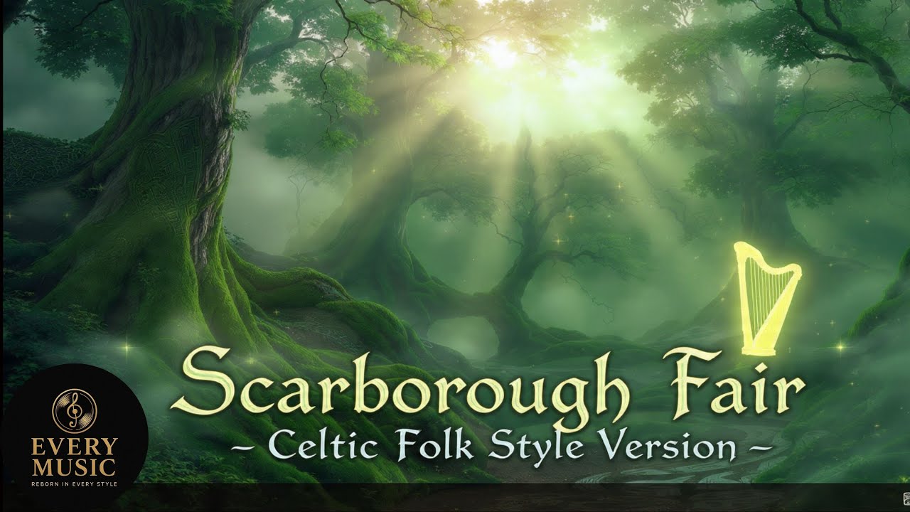 SCARBOROUGH FAIR — Celtic Folk Style Version | Cinematic Reimagined