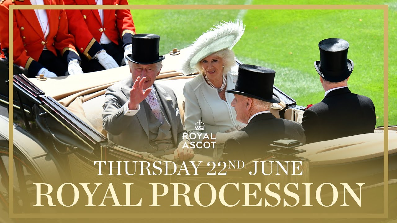 The Royal Procession at #RoyalAscot 2023: Day Three