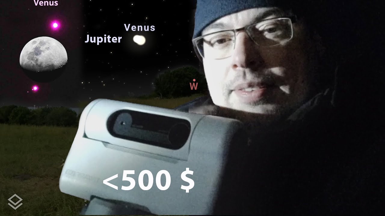 Jupiter & Venus Conjunction With Dwarf II Smart Telescope