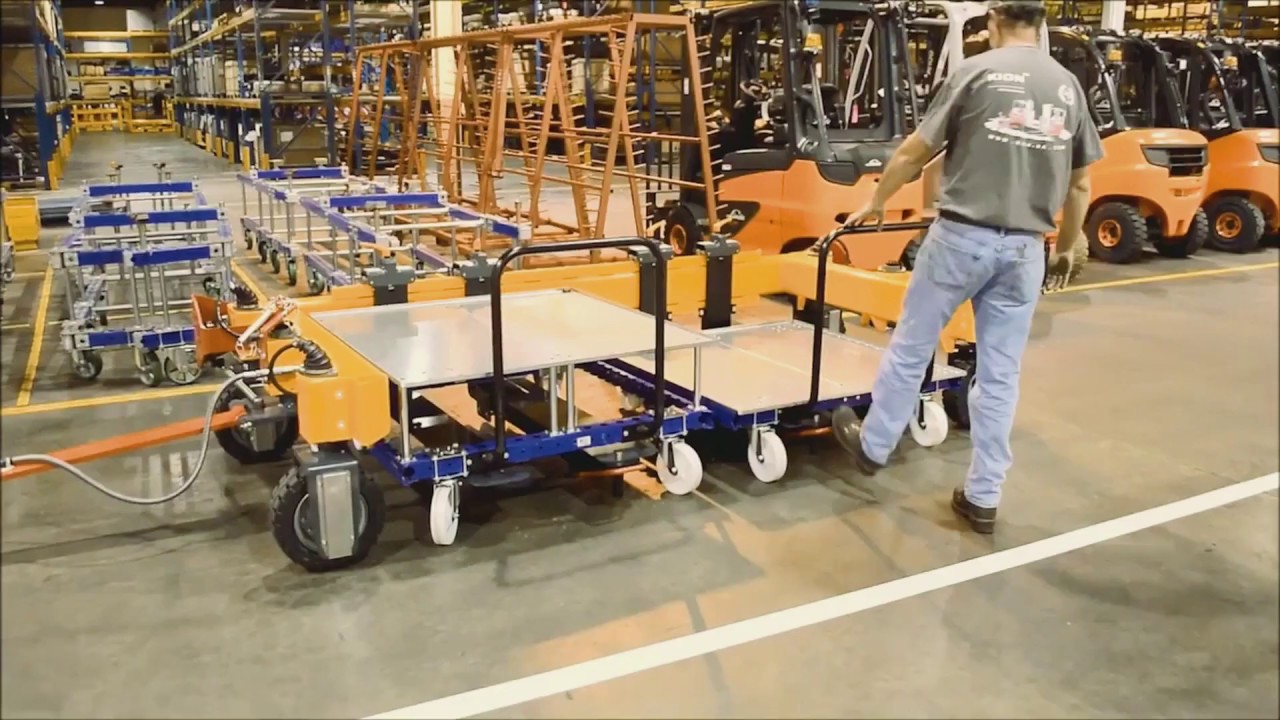 Flexible & Heavy Duty Material Handling Carts | FlexQube