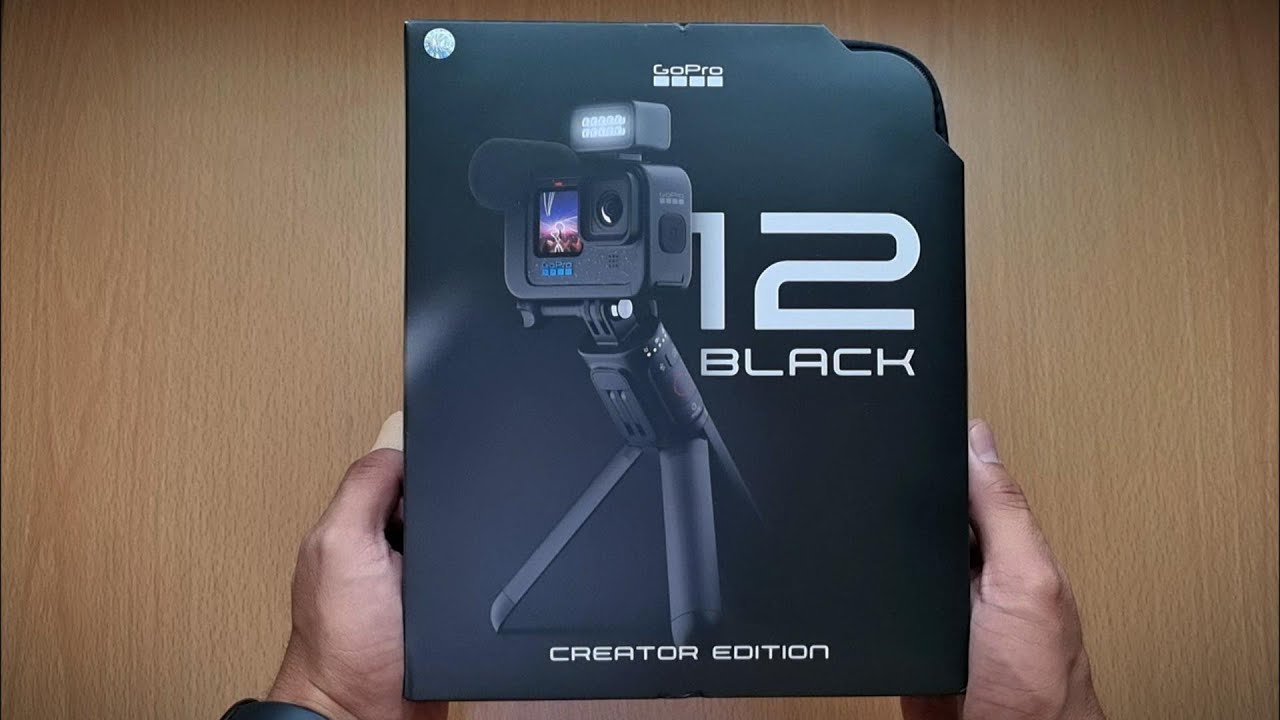 GoPro HERO 12 Black Creator Edition: Unboxing  & Setup