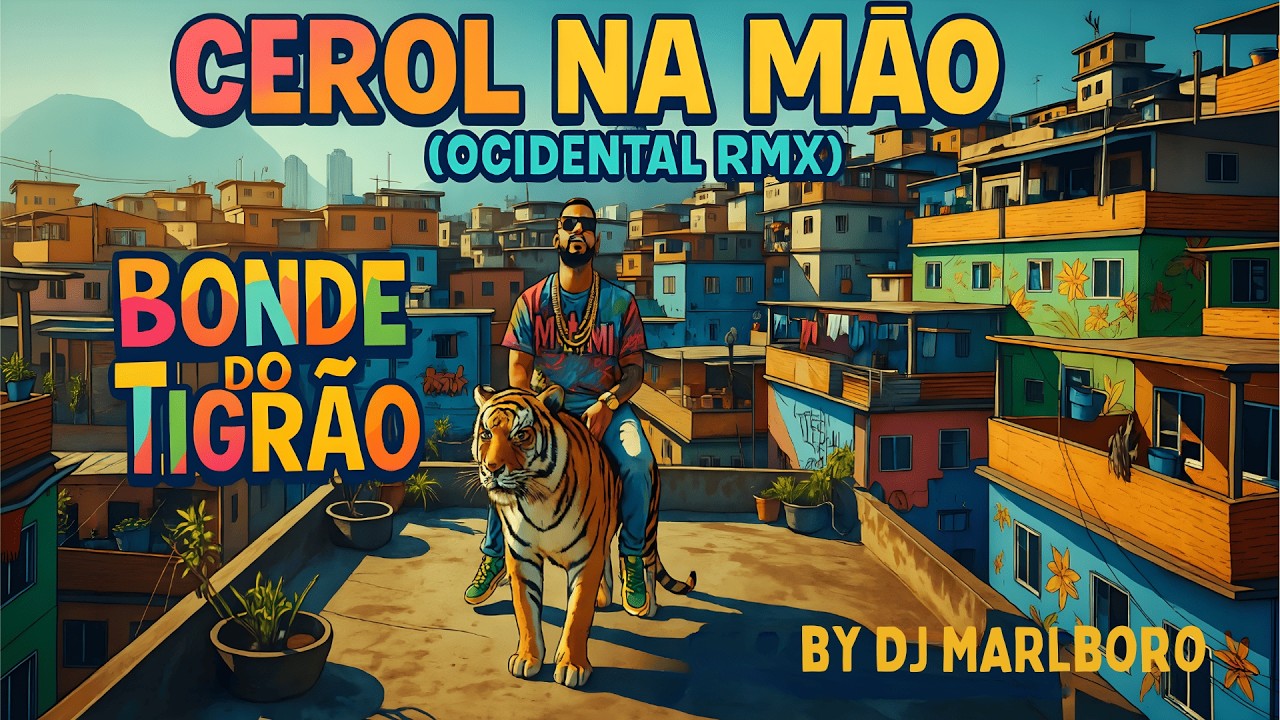 Cerol Na Mão (RMX Ocidental) - Bonde do Tigrão, DJ Marlboro (Clipe Oficial 100% IA)