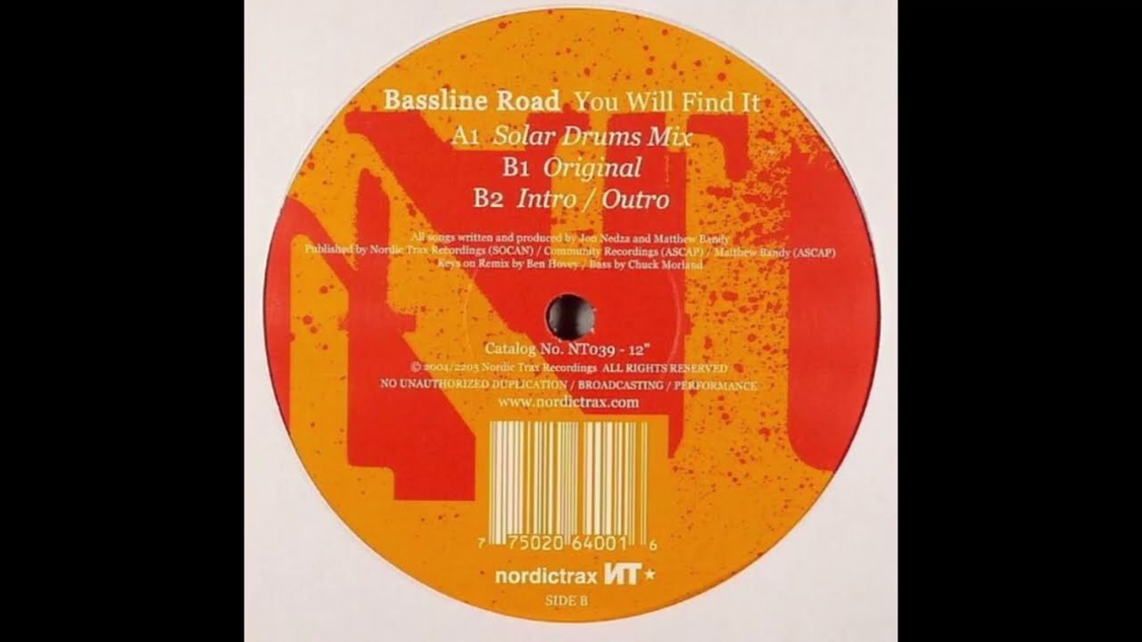 Bassline Road  -  You Will Find It (Solar Drums Mix)