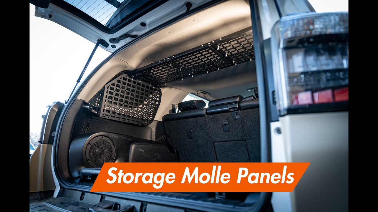 5th Gen 4Runner Storage Molle Panel Install - Rago Fabrication