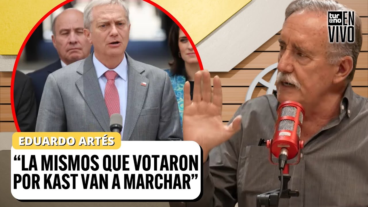 “Los que votaron por KAST marcharán contra él”: Profe Artés sobre el NUEVO gobierno | Turno En Vivo