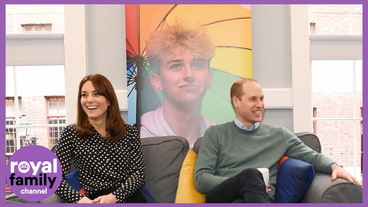 Prince William and Kate Visit Youth Mental Health Charity In Dublin